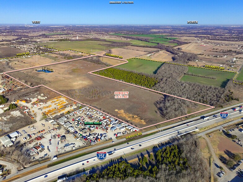 More Photos Of SWQ I-35 @ W Sterrett Rd, Waxahachie Land For Sale