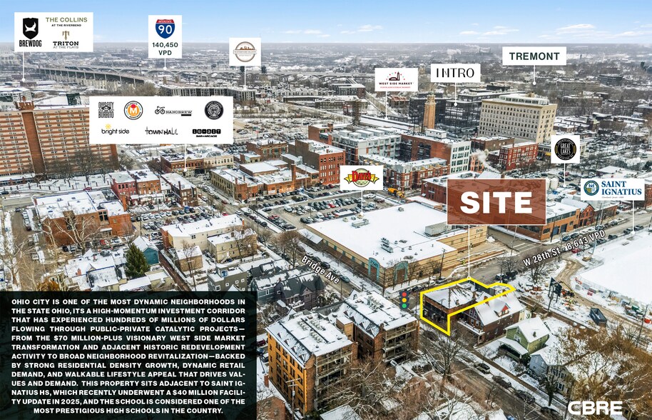 More Photos Of 2801 Bridge Ave, Cleveland Storefront Retail Residential For Sale