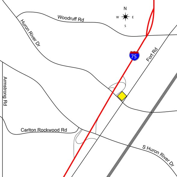 More Photos Of 22420-22440 Huron River Dr, Rockwood Storefront Retail Office For Lease