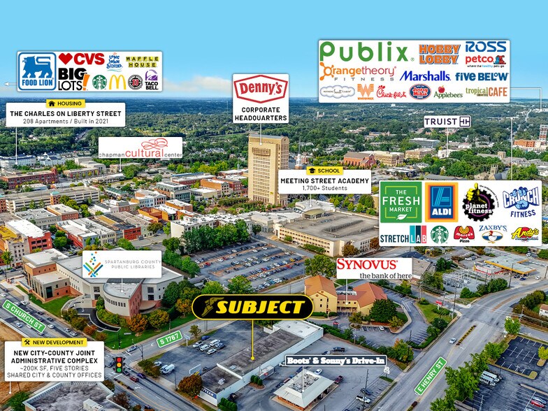 More Photos Of 100 E Kennedy St, Spartanburg Auto Repair For Sale