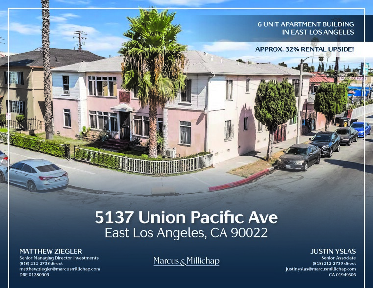 Primary Photo Of 5137 Union Pacific Ave, East Los Angeles Apartments For Sale