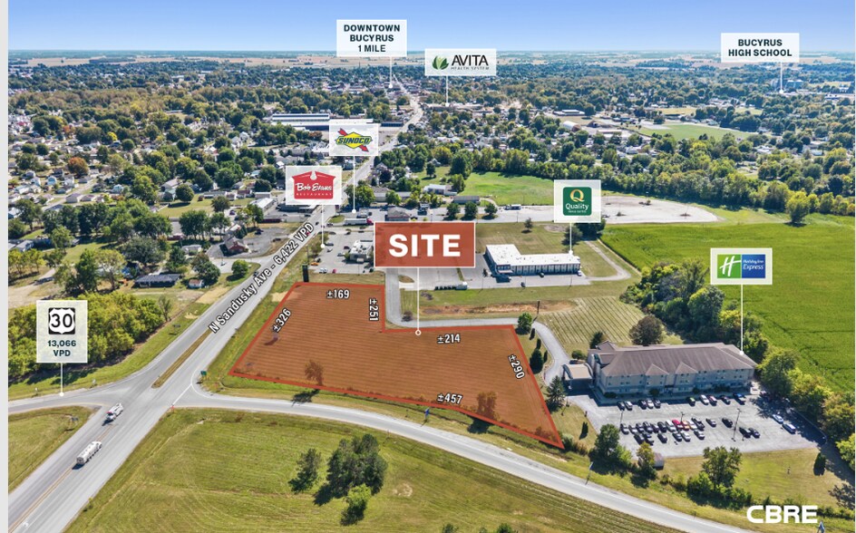 More Photos Of 1575 N Sandusky Ave, Bucyrus Land For Sale