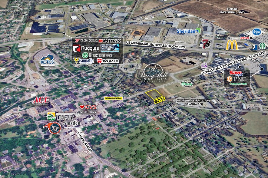 Primary Photo Of 101 Maple St, Versailles Land For Lease