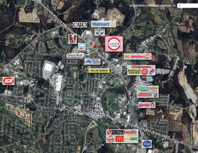 More Photos Of 1290 Ellington Pkwy, Lewisburg General Retail For Sale