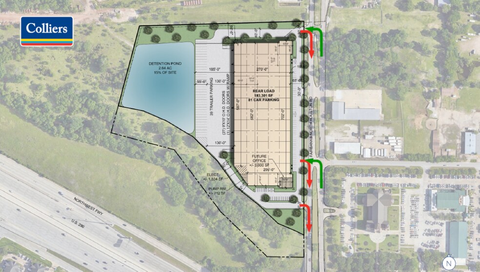More Photos Of Fairbanks North Houston Rd @ US 290, Houston Distribution For Lease