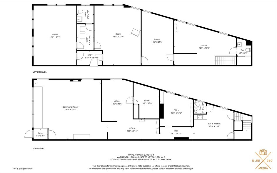 More Photos Of 101 E Sangamon Ave, Rantoul Storefront Retail Office For Sale