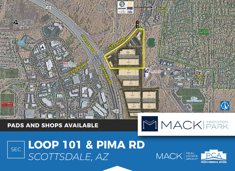 Primary Photo Of Loop 101 @ Pima Rd, Scottsdale Land For Lease