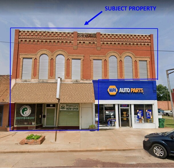 Primary Photo Of 120 N Main St, Waurika General Retail For Sale