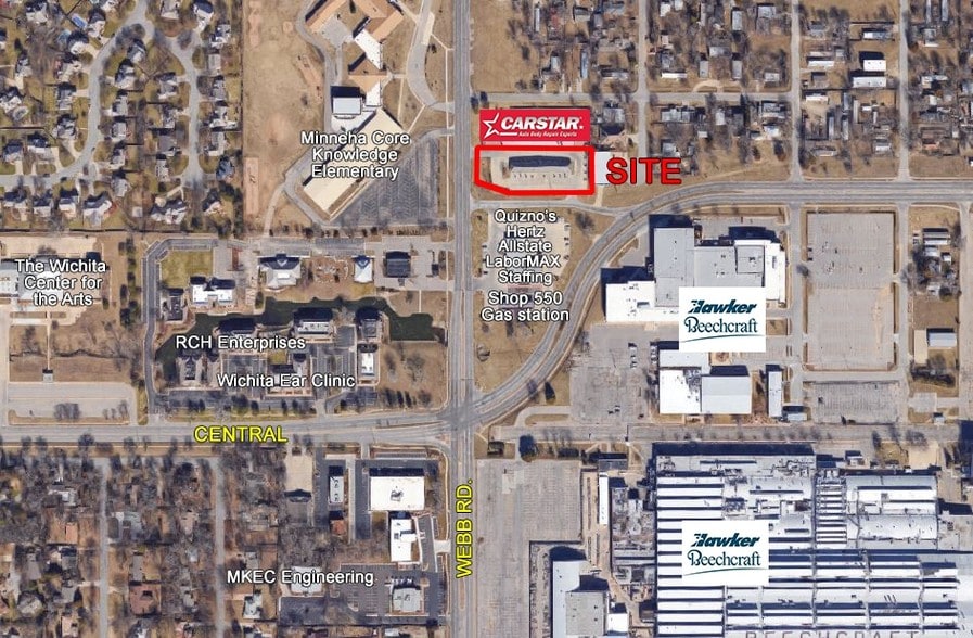 More Photos Of 602 N Webb Rd, Wichita Office For Lease