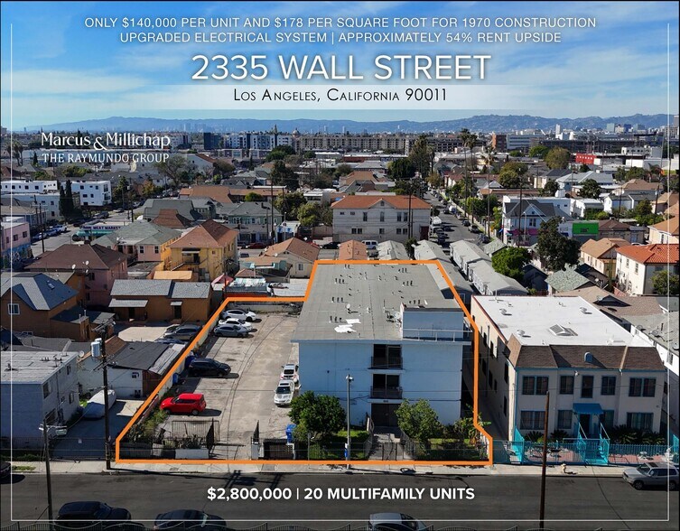 Primary Photo Of 2335 Wall St, Los Angeles Apartments For Sale