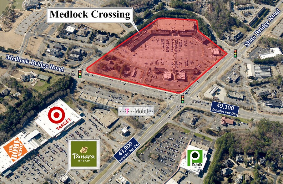 Primary Photo Of 9700 Medlock Bridge Rd, Duluth General Retail For Lease