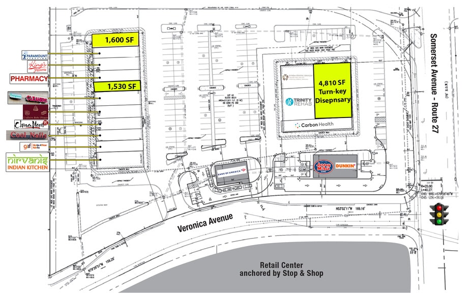 More Photos Of 1165 Route 27, Somerset Unknown For Lease