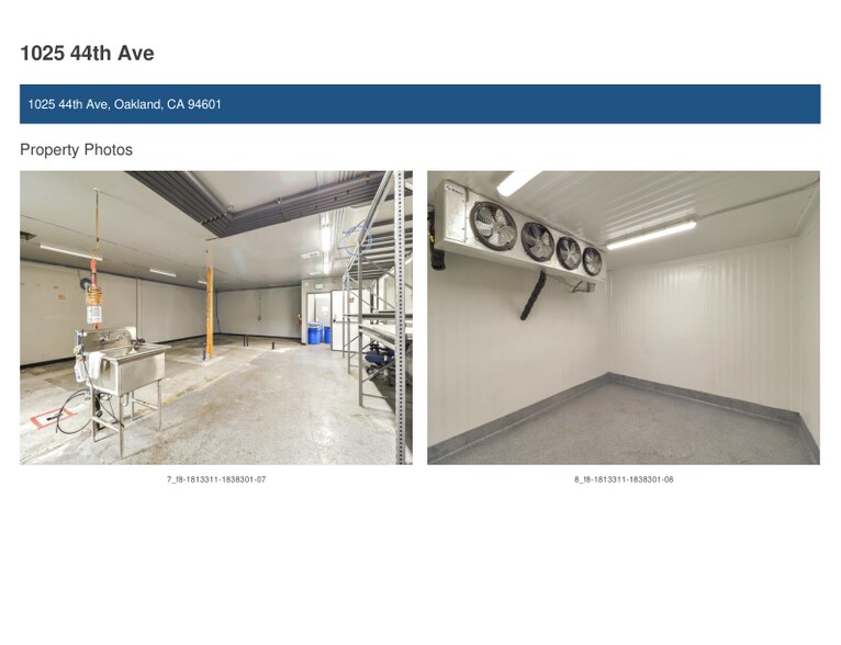 More Photos Of 1025 44th Ave, Oakland Warehouse For Sale