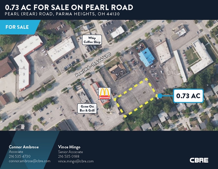 Primary Photo Of 6405 Pearl Rd, Parma Heights Land For Sale