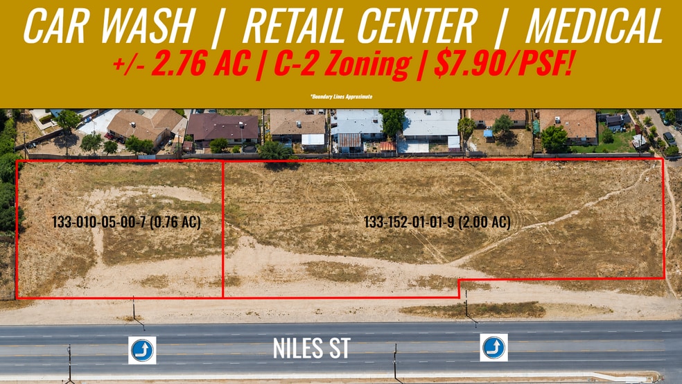 More Photos Of 133-010-05 & 133-152-01, Bakersfield Land For Sale