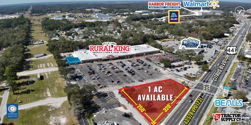 Primary Photo Of 1719 N Citrus Blvd, Leesburg Land For Sale