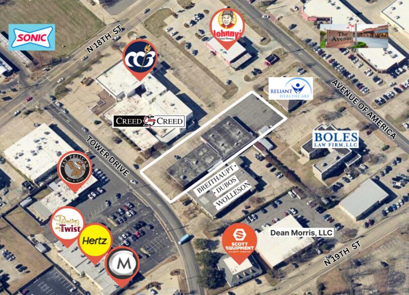 Primary Photo Of 1807 Tower Dr, Monroe Office For Sale