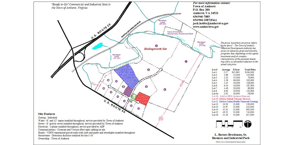 More Photos Of Brockman Park Drive, West & East Commerce St, Amherst Land For Sale