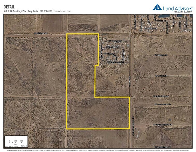 More Photos Of SWC Milligan Road & Lamb Road, Arizona City Land For Sale