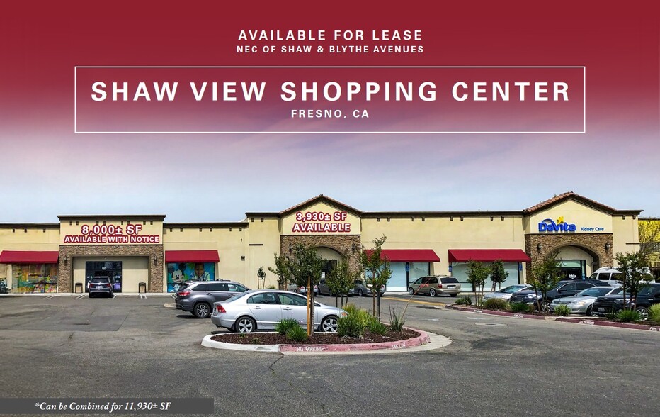 Primary Photo Of 4304-4398 W Shaw Ave, Fresno Unknown For Lease