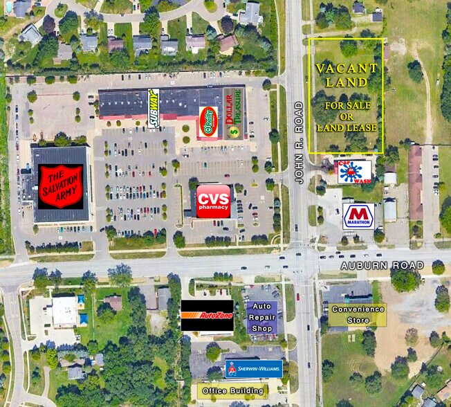 Primary Photo Of 2871-2887 John R Rd, Rochester Land For Sale