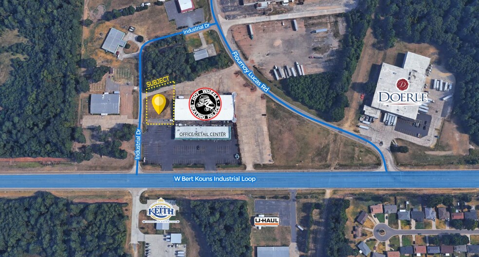 More Photos Of Industrial Rd @ West Bert Kouns, Shreveport Land For Sale