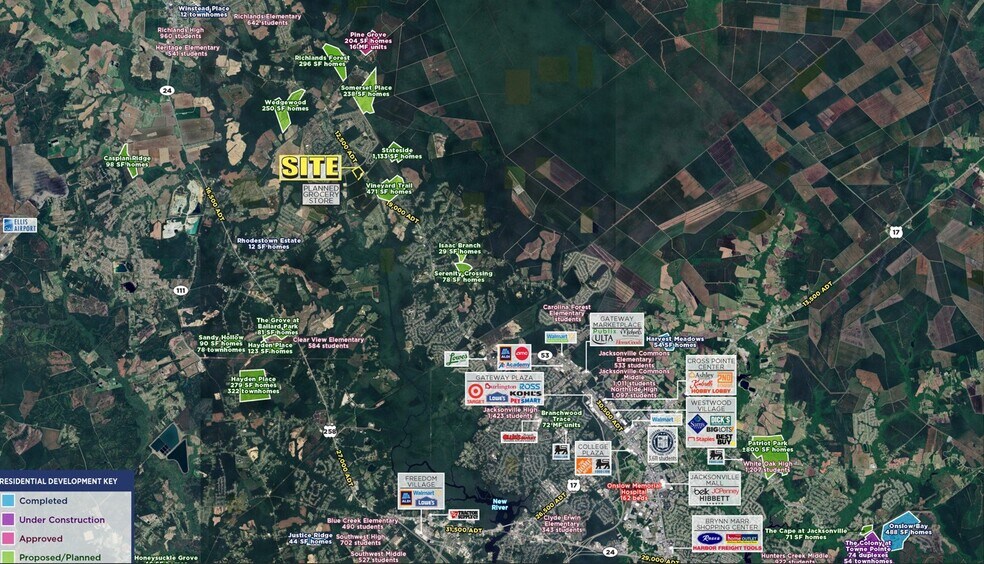 More Photos Of 5601 Gum Branch Rd, Jacksonville Land For Sale