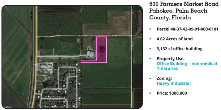 Primary Photo Of 630 Farmers Market Rd, Pahokee Land For Sale