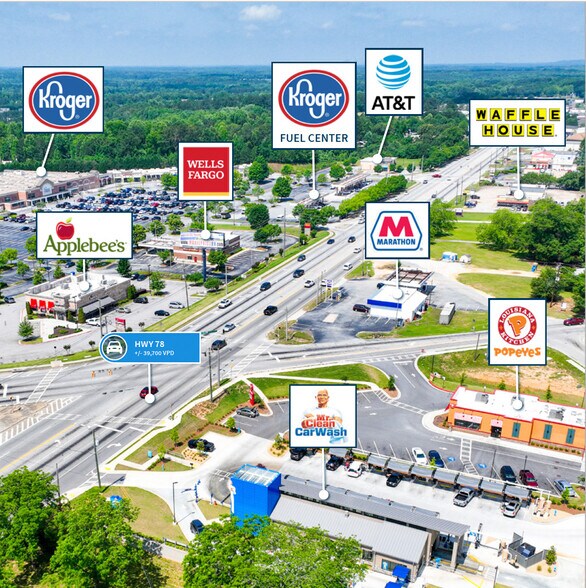 More Photos Of 4840 Atlanta Hwy, Loganville Carwash For Sale