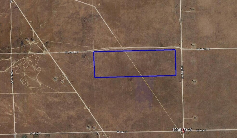 Primary Photo Of West 120th Street @ Avenue E 8, Lancaster Land For Sale