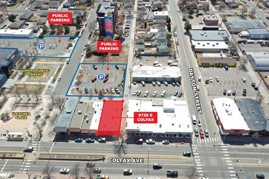 More Photos Of 9726-9728 E Colfax Ave, Aurora Storefront For Sale