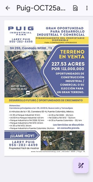 More Photos Of 8209 TX-255, Laredo Land For Sale
