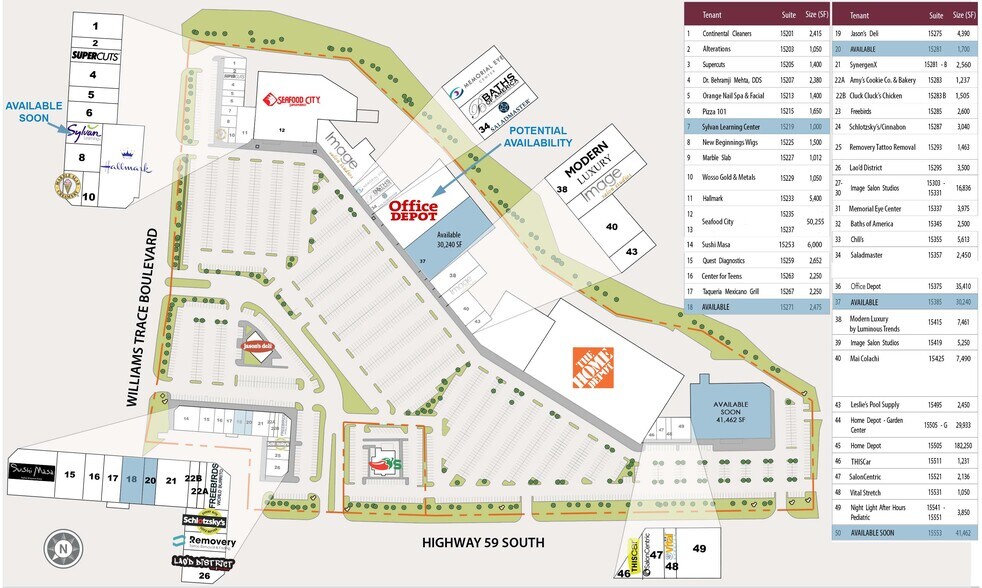 More Photos Of 15201-15555 Southwest Fwy, Sugar Land Unknown For Lease