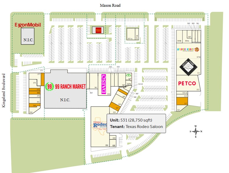 More Photos Of 501-521 S Mason Rd, Katy Storefront For Lease