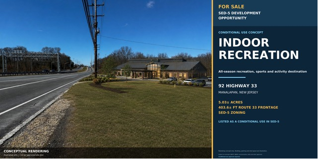 More Photos Of 92 State Hwy 33, Manalapan Township Warehouse For Sale