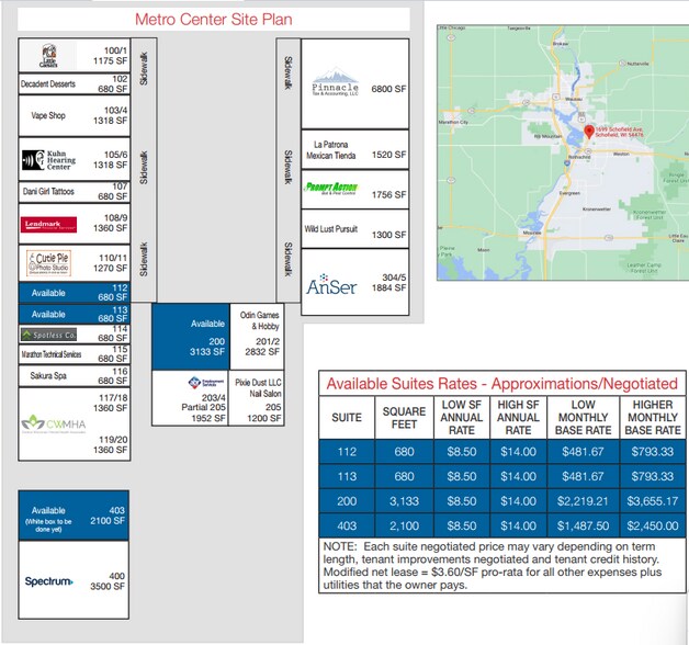 More Photos Of 1699 Schofield Ave, Schofield Storefront Retail Office For Sale