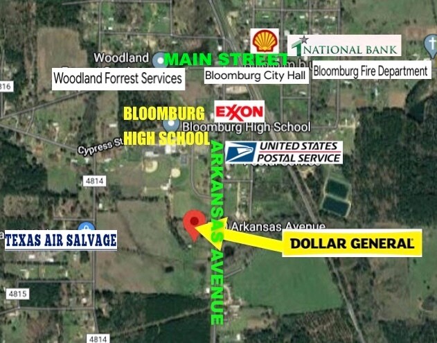 More Photos Of 700 S Arkansas Ave, Bloomburg Freestanding For Sale