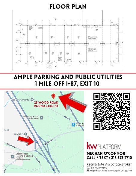 More Photos Of 25 Wood Road, Round Lake Distribution For Lease