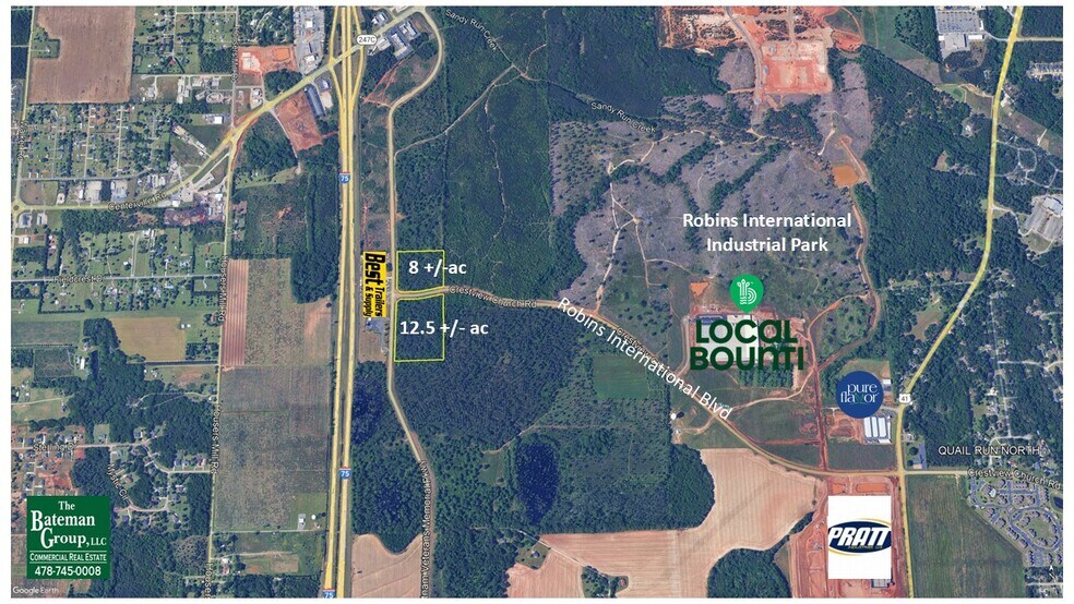 Primary Photo Of Veteran's Memorial Pky, Byron Land For Sale