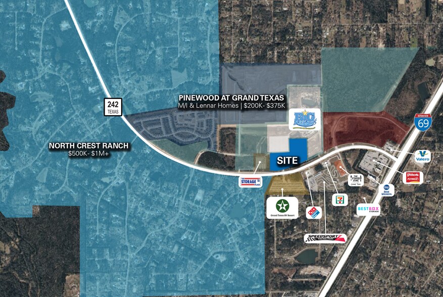 More Photos Of 23001 TX-242, New Caney Land For Sale