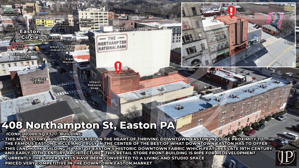 Primary Photo Of 408 Northampton St, Easton Storefront Retail Residential For Sale