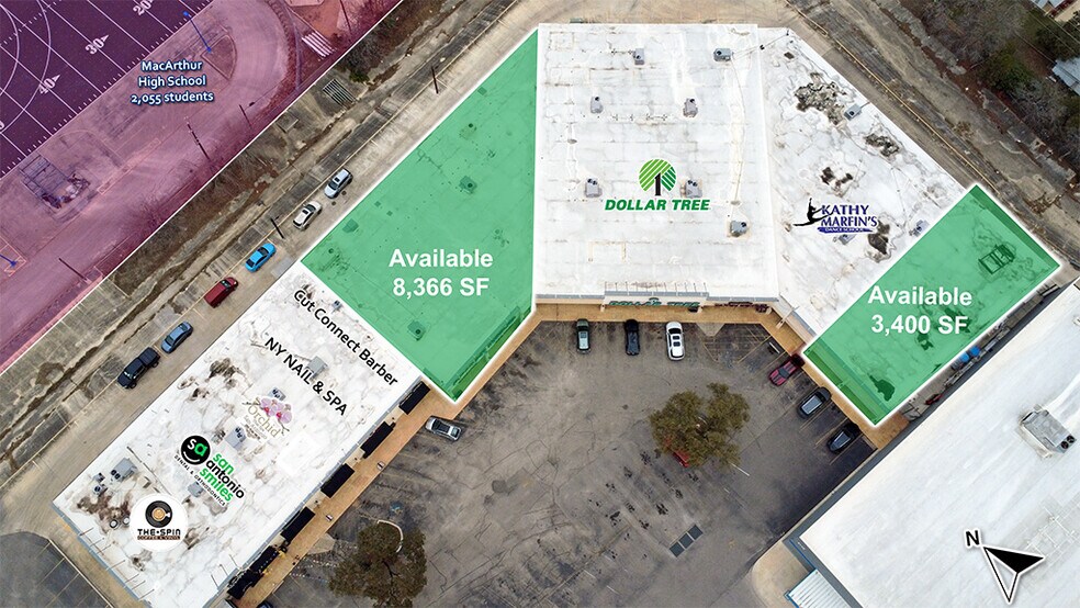 More Photos Of 3131-3175 Nacogdoches Rd, San Antonio Service Station For Lease