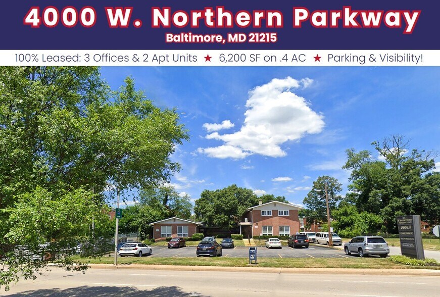 Primary Photo Of 4000 W Northern Pky, Baltimore Office For Sale
