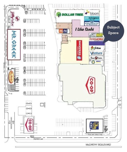 More Photos Of 5875 Rochdale Blvd, Regina Storefront For Lease