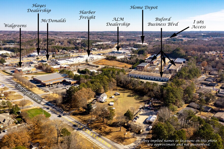 Primary Photo Of 1401 Buford Hwy, Buford Land For Sale