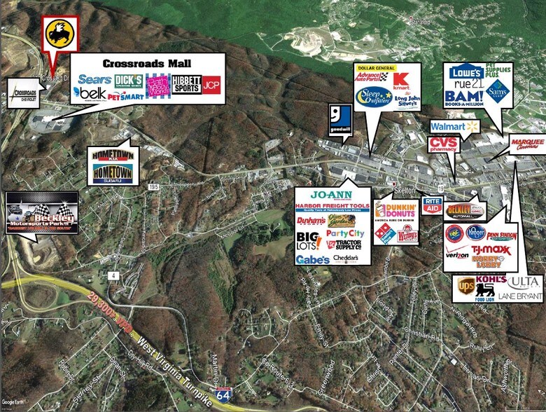 More Photos Of 214 Cross Roads Dr, Mount Hope Restaurant For Sale