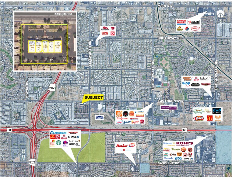 More Photos Of 9107 E Southern Ave, Mesa Showroom For Sale