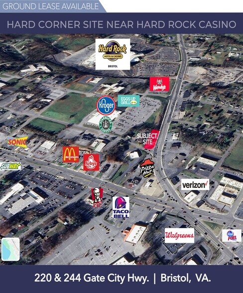 Primary Photo Of 244 Gate City Hwy, Bristol Land For Lease