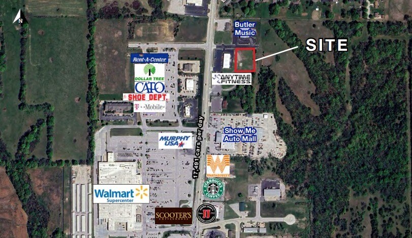 Primary Photo Of 2103 N 291 Hwy, Harrisonville Land For Lease