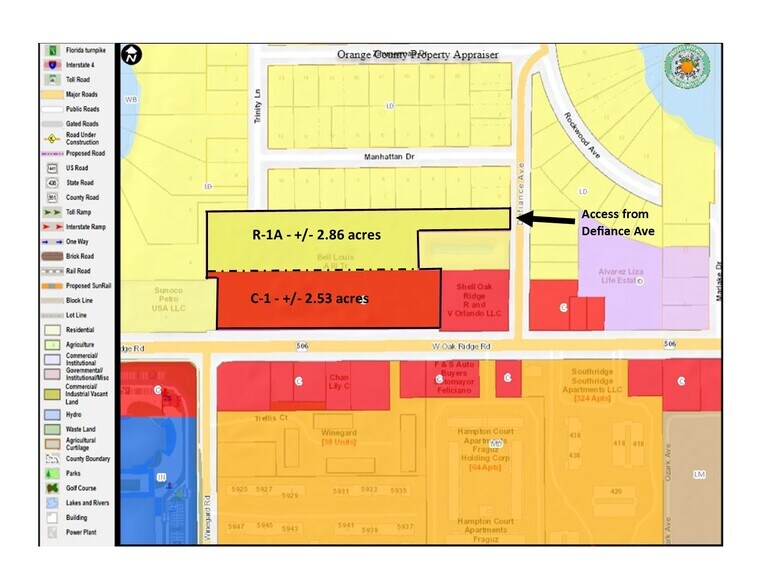 More Photos Of 5812 Defiance Ave, Orlando Land For Lease